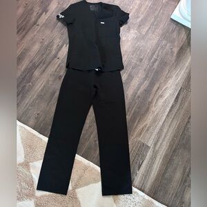 XS Black Figs scrubs